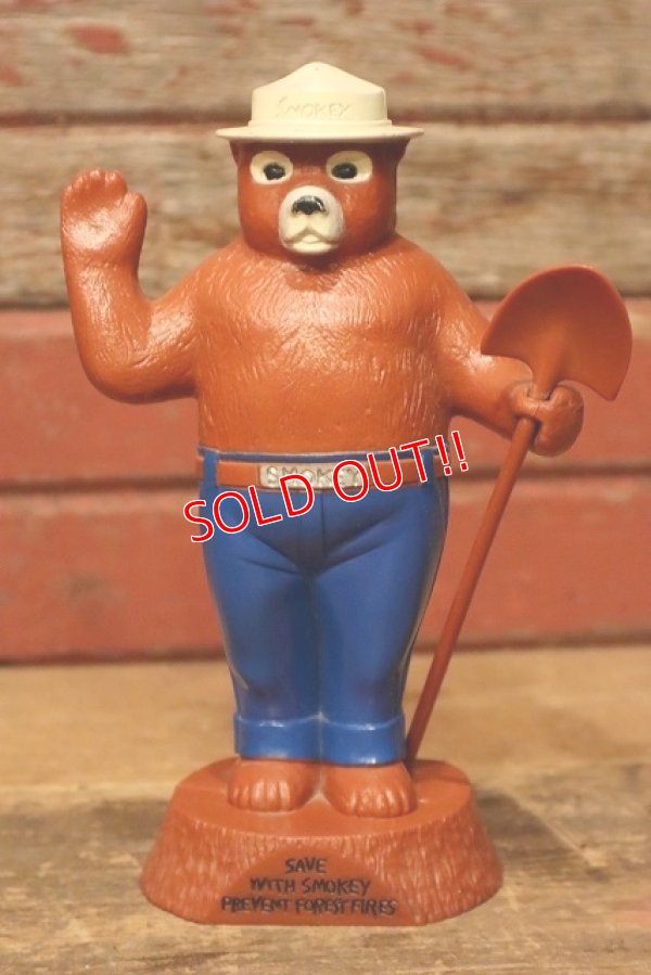 画像1: ct-231001-25 Smokey Bear / 1970's Coin Bank