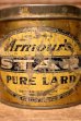 画像2: dp-231016-10 Armour's STAR PURE LARD / Vintage Tin Can (2)