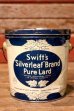 画像1: dp-231016-22 Swift's Silverleaf Brand Pure Lard / Vintage Tin Can (1)