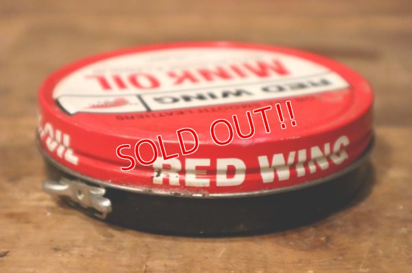画像4: dp-231012-85 RED WING MINK OIL / Vintage Tin Can