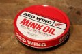 dp-231012-84 RED WING MINK OIL / Vintage Tin Can