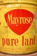 画像2: dp-231016-08 Mayrose Pure Lard / Vintage Tin Can (2)