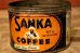 画像1: dp-231016-11 SANKA COFFEE / Vintage Tin Can (1)