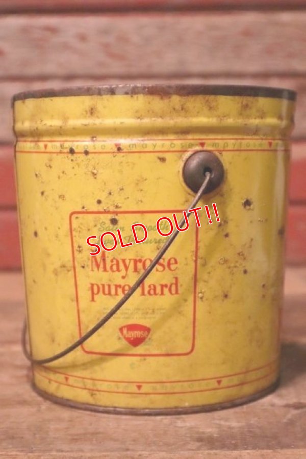 画像3: dp-231016-08 Mayrose Pure Lard / Vintage Tin Can