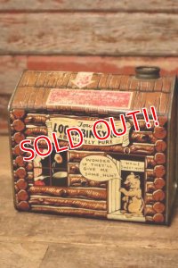 dp-231016-85 Towle's LOG CABIN SYRUP / Vintage Tin Can