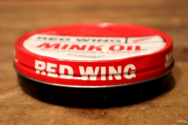 画像3: dp-231012-85 RED WING MINK OIL / Vintage Tin Can