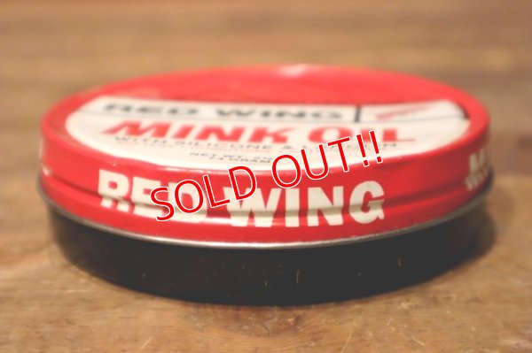 画像3: dp-231012-85 RED WING MINK OIL / Vintage Tin Can