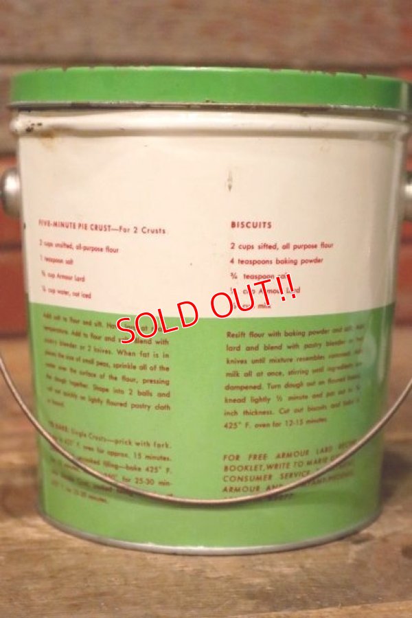 画像5: dp-231016-06 ARMOUR PURE LARD / Vintage Tin Can