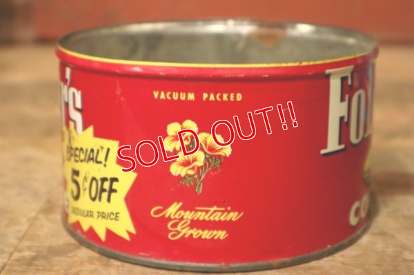 画像4: dp-231016-14 Folger's COFFEE / Vintage Tin Can