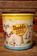 dp-231016-17 Shedd's PEAUTS BUTTER / 1960's Tin Can