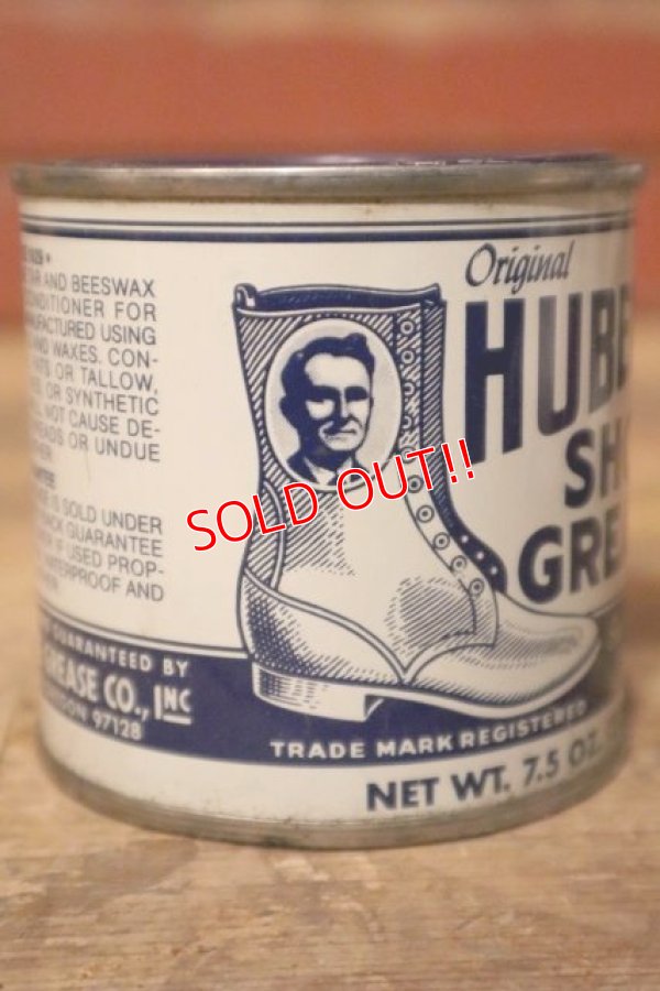 画像2: dp-231012-99 HUBERD'S / mid 1960's SHOE GREASE CAN