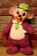 画像1: ct-231001-02 Blabber Mouse / Knickerbocker 1950's Rubber Face Doll (1)