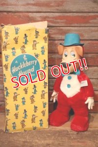 ct-231001-04 Huckleberry Hound / Knickerbocker 1950's Rubber Face Doll