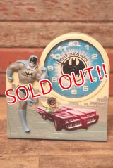ct-231001-43 BATMAN & ROBIN / Janex Corp. 1974 Talking Clock