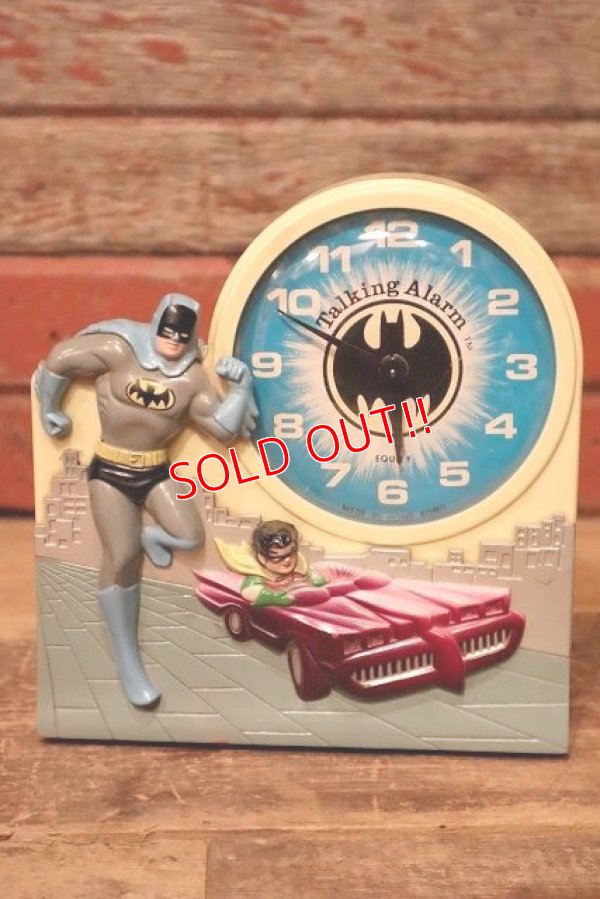 画像1: ct-231001-43 BATMAN & ROBIN / Janex Corp. 1974 Talking Clock