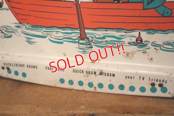 画像6: ct-231012-01 Hanna-Barbera Characters / 1960's Tin Holding Kid's Table