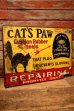 画像7: dp-231012-17 CAT'S PAW / 1920's-1930's Flange Metal Sign