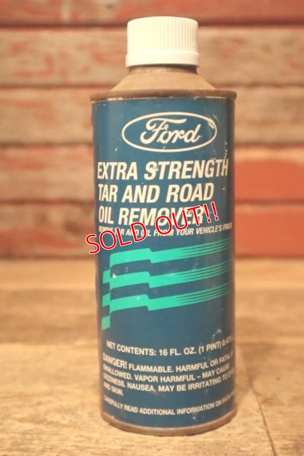 画像1: dp-231012-09 Ford / 1986 EXTRA STRENGTH TAR AND ROAD OIL REMOVER CAN