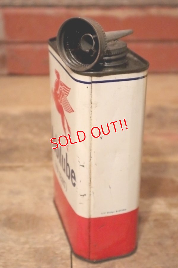 画像5: dp-231012-45 Mobilube / 1950's-1960's GX90 OUTBOARD GEAR OIL CAN