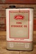 画像1: dp-231012-10 Ford / 1960's-1970's FORD HYDRAULIC OIL ONE U.S. QUART CAN (1)