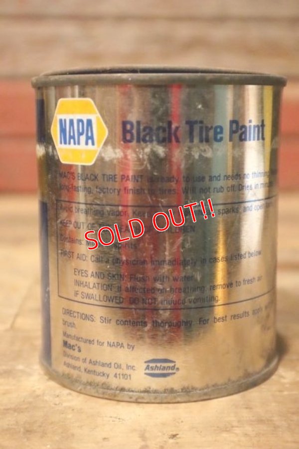 画像3: dp-231012-92 NAPA / Black Tire Paint 15 FL.OZ. Can