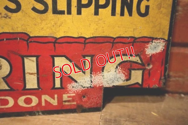 画像9: dp-231012-17 CAT'S PAW / 1920's-1930's Flange Metal Sign