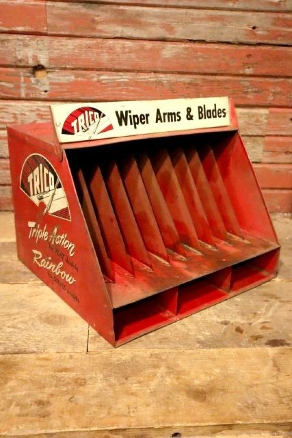 画像1: dp-231012-30 TRICO Wiper Arms & Blades / 1960's Metal Cabinet