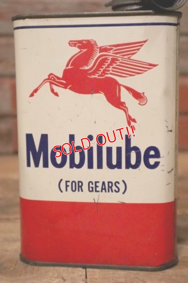 画像3: dp-231012-45 Mobilube / 1950's-1960's GX90 OUTBOARD GEAR OIL CAN