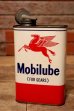 画像1: dp-231012-45 Mobilube / 1950's-1960's GX90 OUTBOARD GEAR OIL CAN (1)