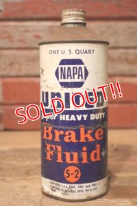 dp-231012-39 NAPA UNITED Super HEAVY DUTY Brake Fluid ONE U.S. QUART CAN