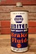画像1: dp-231012-39 NAPA UNITED Super HEAVY DUTY Brake Fluid ONE U.S. QUART CAN (1)