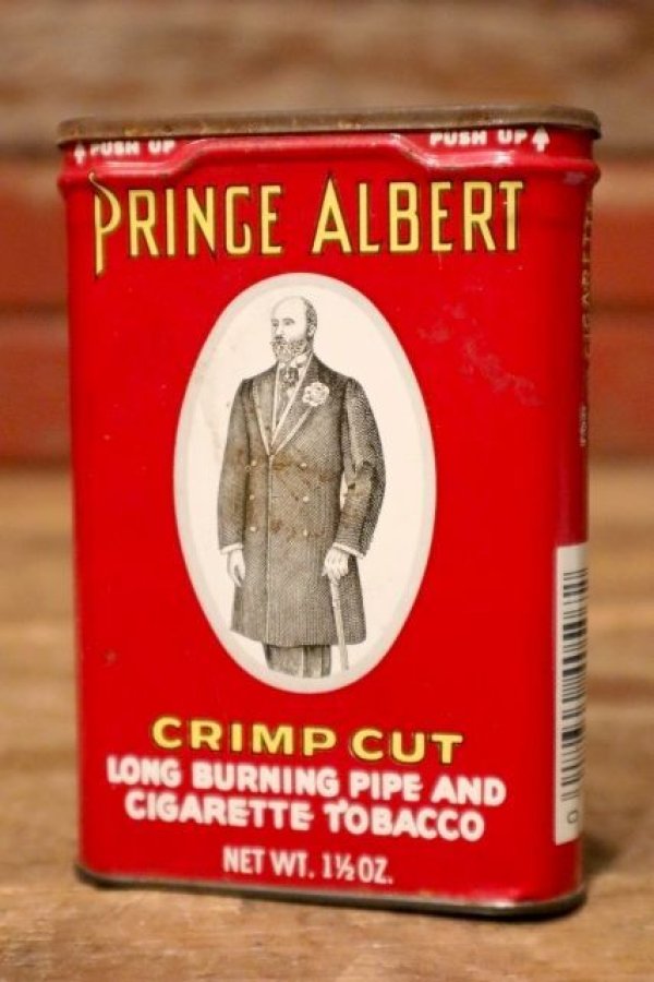 画像1: dp-231012-11 PRINCE ALBERT TOBBACO / 1940's-1950's Tin Can