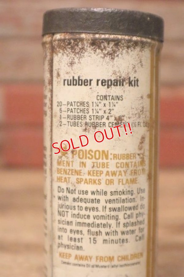 画像4: dp-231016-65 Sears rubber repair kit / Vintage Tin Can