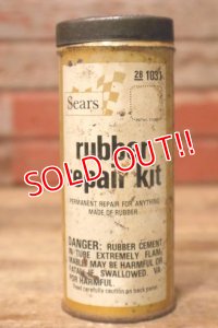 dp-231016-65 Sears rubber repair kit / Vintage Tin Can