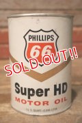 dp-231012-70 PHILLIPS 66 / Super HD U.S. ONE QUART MOTOR OIL CAN