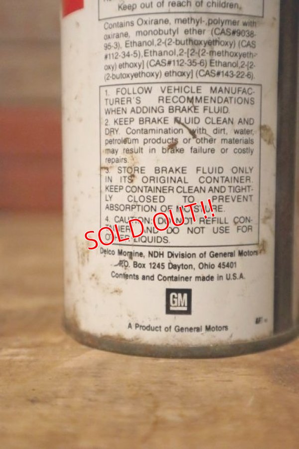 画像6: dp-231012-125 GM / Delco Supreme 11 Brake Fluid Can