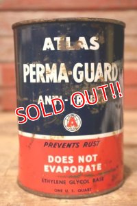 dp-231012-64 ATLAS / 1950's PERMA-GUARD ANTI-FREEZE U.S.ONE QUART CAN