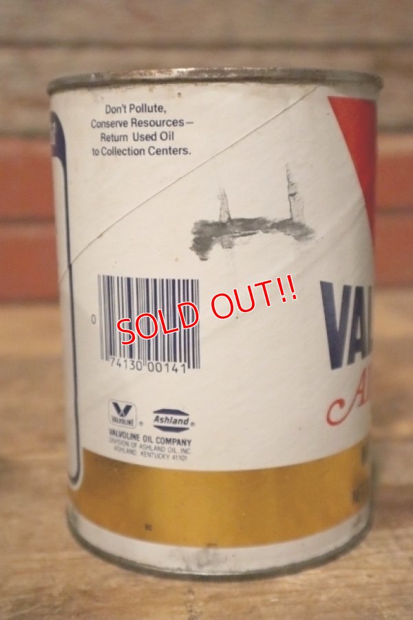 画像4: dp-231012-74 VALVOLINE / All-Climate 10W-40 U.S. ONE QUART MOTOR OIL CAN