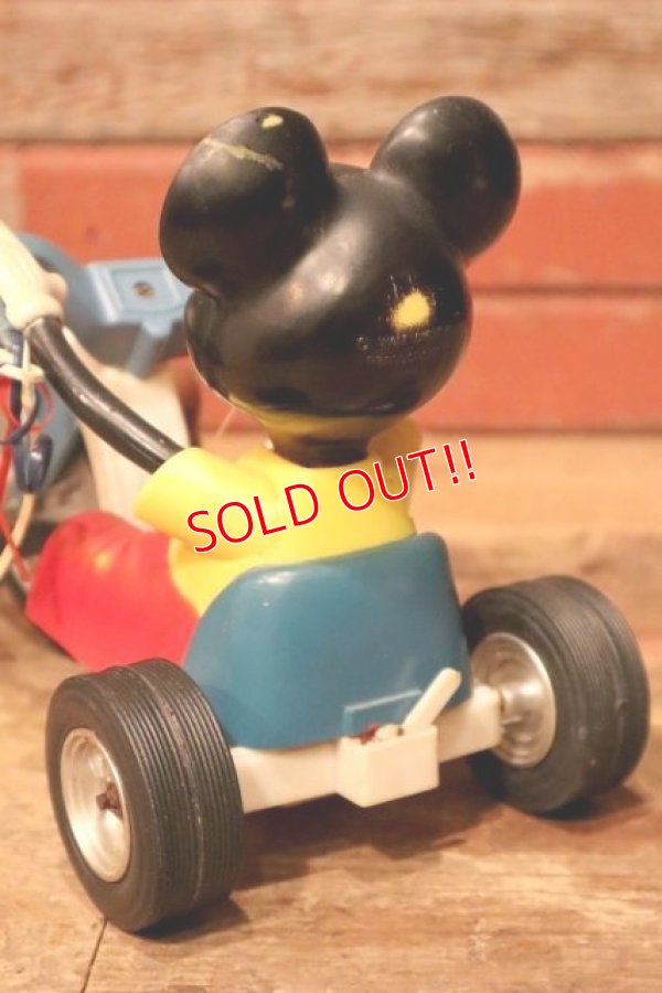 画像7: ct-231001-11 Mickey Mouse / MARX 1960's LITTLE BIG WHEEL