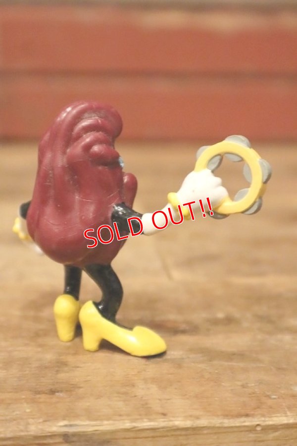 画像3: ct-231001-52 The California Raisins / 1988 PVC Figure "Yellow Shoes Female w/tambourine"