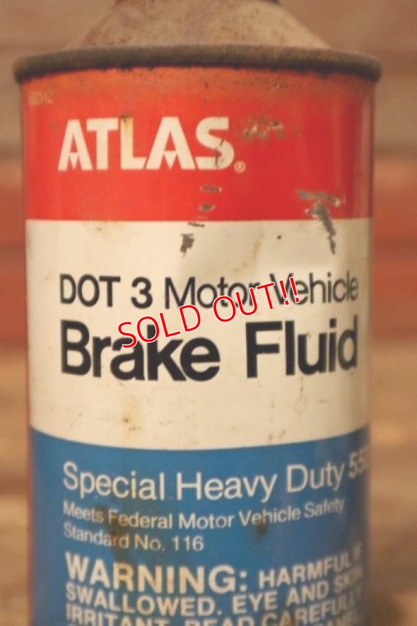 画像2: dp-231012-131 ATLAS DOT 3 Motor Vehicle Brake Fluid CAN