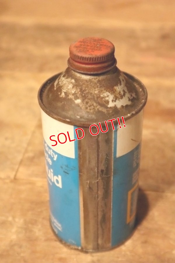画像5: dp-231012-100 SHELL 1960's super heavy duty motor vehicle brake fluid can