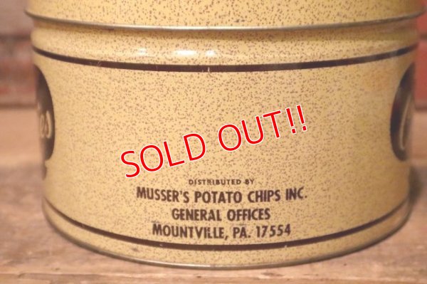 画像4: dp-231101-18 MUSSER'S POTATO CHIPS INC, / Charles Cookies Tin Can