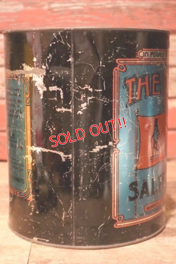 画像6: dp-231101-08 PLANTERS / MR.PEANUT PENNANT SALTED PEANUT 1920's Tin Can