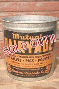 dp-231101-04 Mutual DAIRYADE / 1940's-1950's Galvanized Bucket