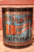 dp-231101-08 PLANTERS / MR.PEANUT PENNANT SALTED PEANUT 1920's Tin Can