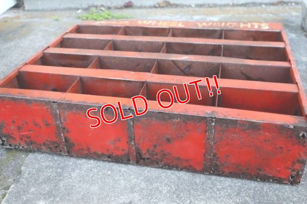 画像10: dp-231101-05 Snap-On / Vintage Wheel Weight Metal Rack