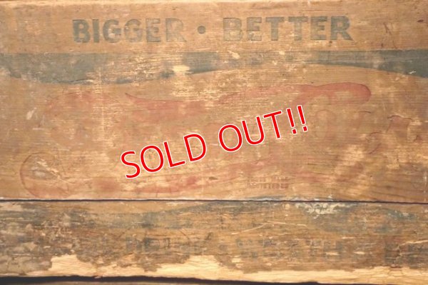 画像4: dp-231101-07 PEPSI-COLA / 1940's Wood Box