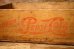 画像2: dp-231101-07 PEPSI-COLA / 1940's-1950's Wood Box (2)