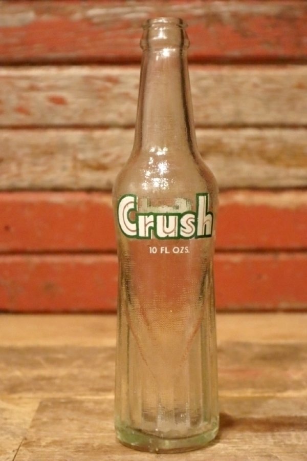 画像1: dp-231001-25 Crush / 1960's 10 FL.OZ Bottle (A)